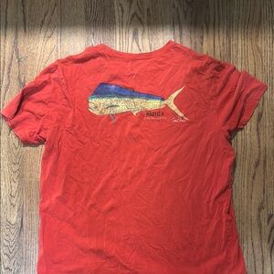 Nautica Men's Red T-Shirt